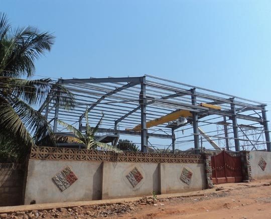 Crane beam with Steel structure warehouse