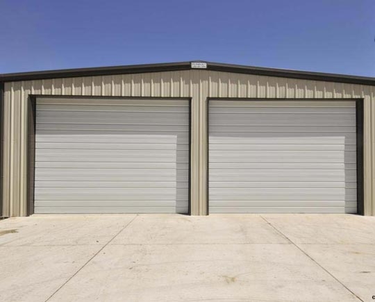 Steel garage